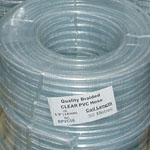 Nylon Braided Clear PVC Hose